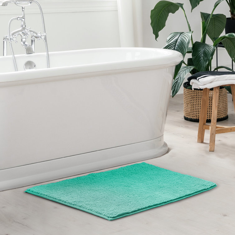Red Barrel Studio® Viviano Memory Foam Bath Rug with Non-Slip